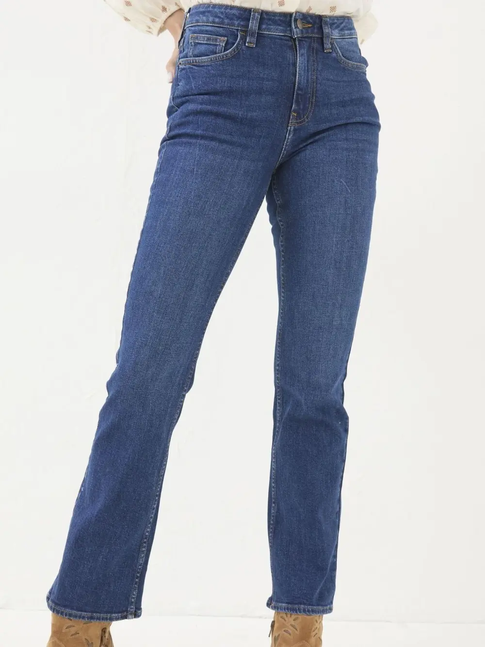 Indigo/Blue Bootcut Jeans