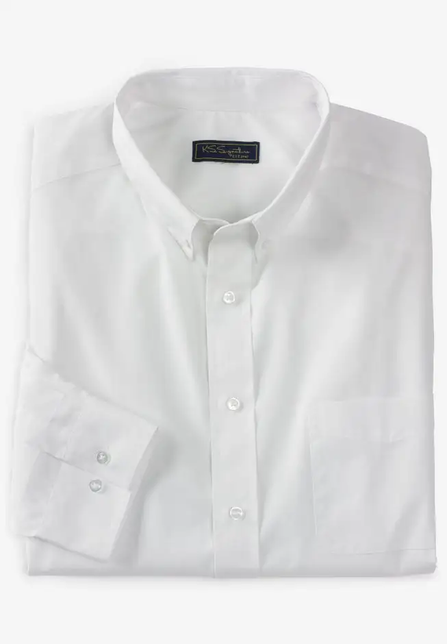 Wrinkle-Free Button-Down Collar Dress Shirt