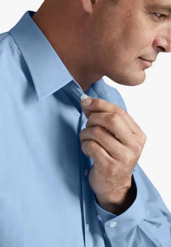 Wrinkle-Free Button-Down Collar Dress Shirt