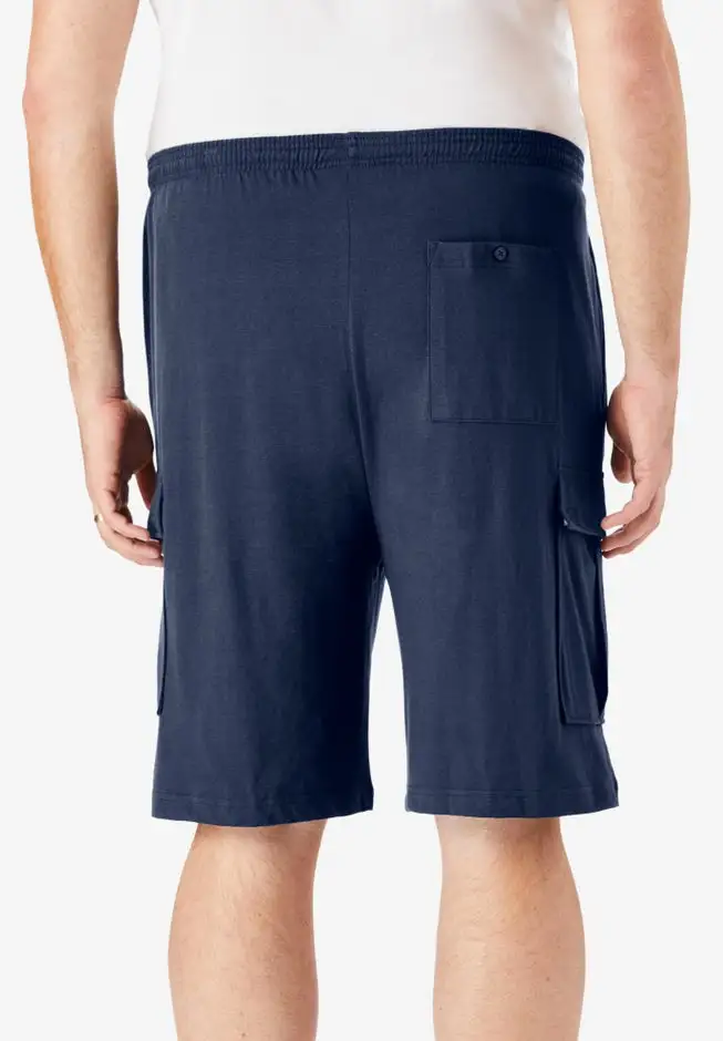 Lightweight Jersey Cargo Shorts