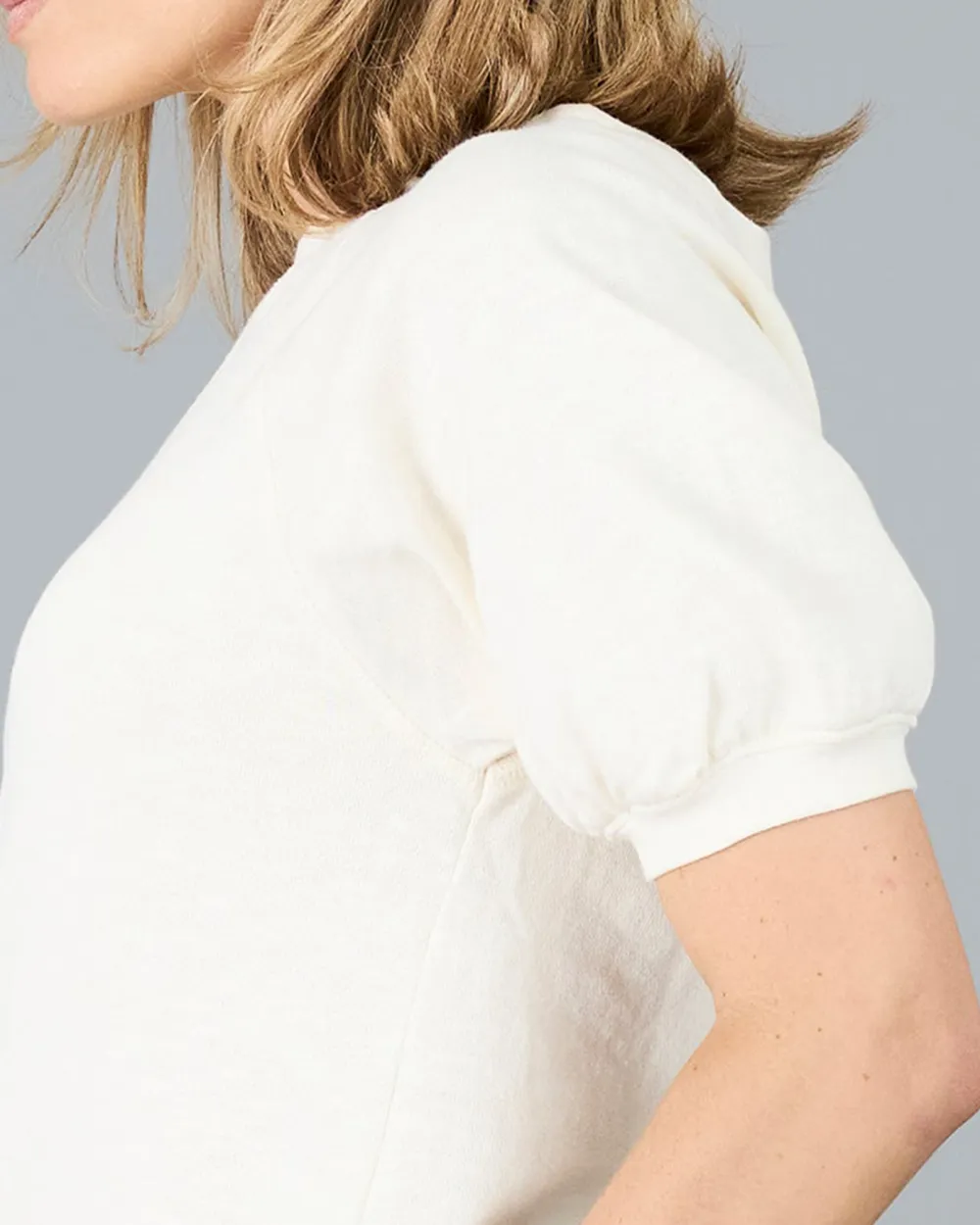 Round Neck Short Sleeve Top