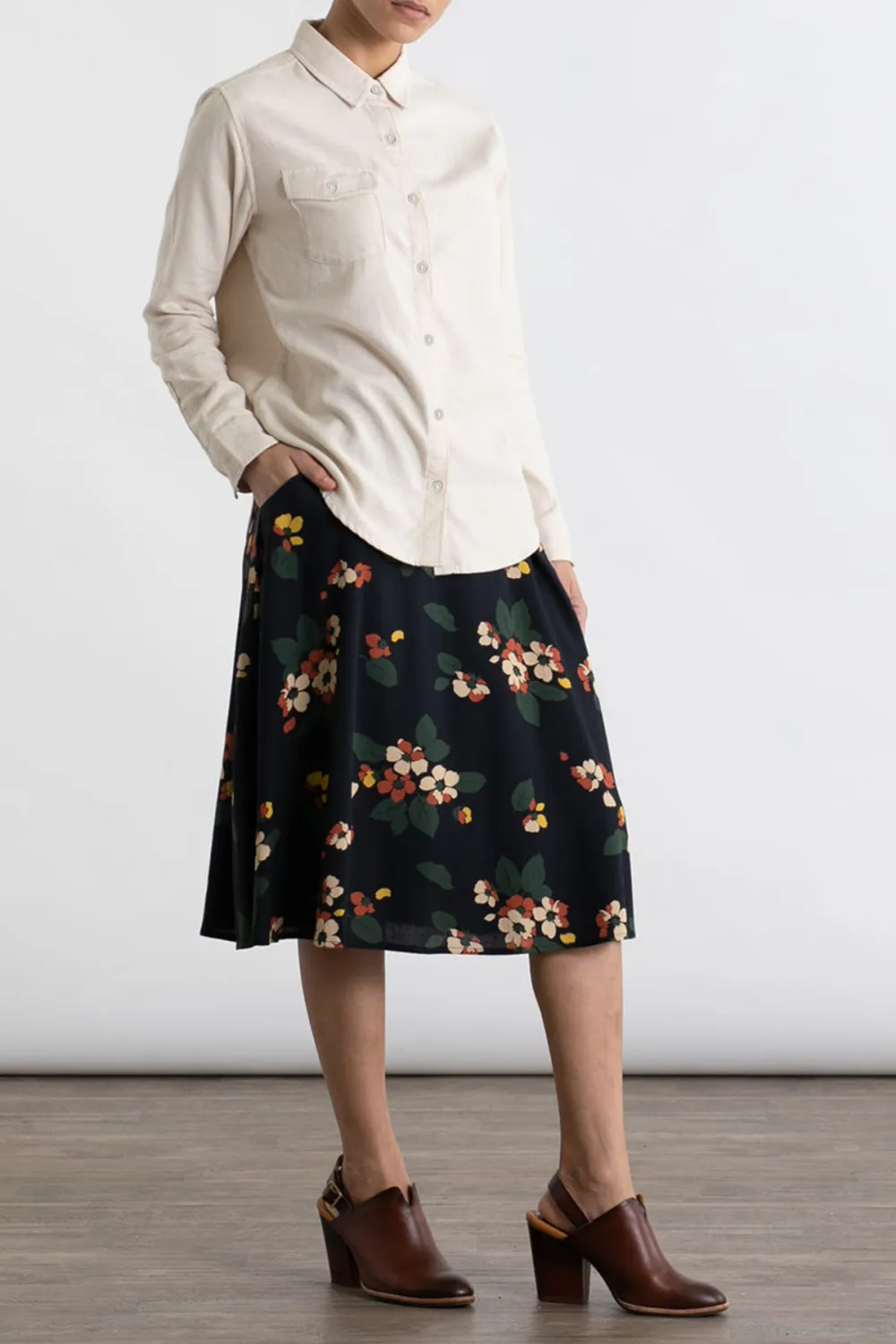 The Lapel Loose Long Sleeve