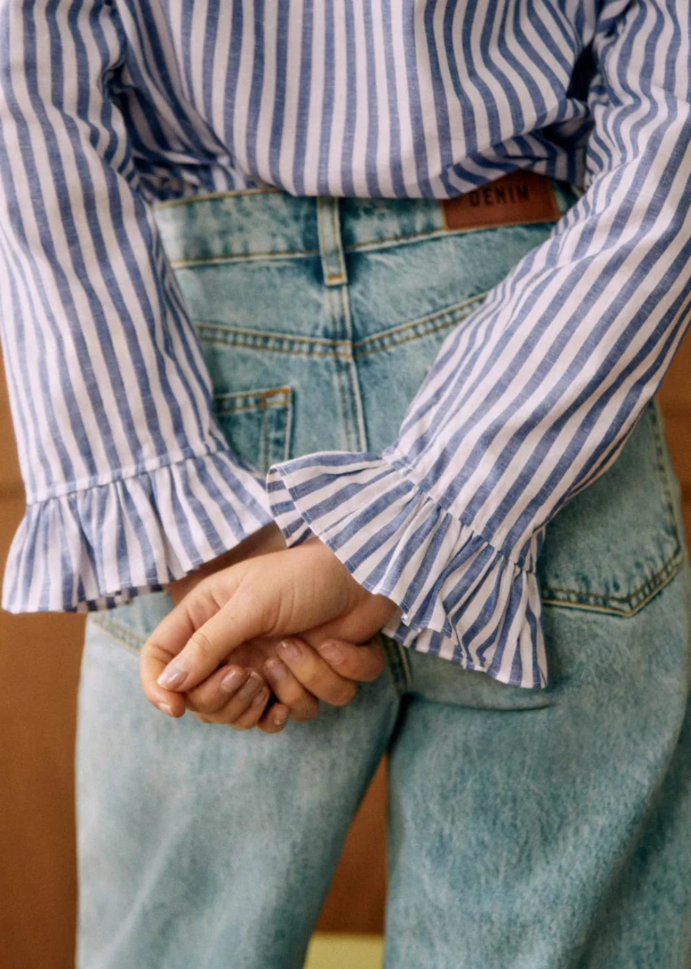 Blue Stripes  Long Sleeve Shirt