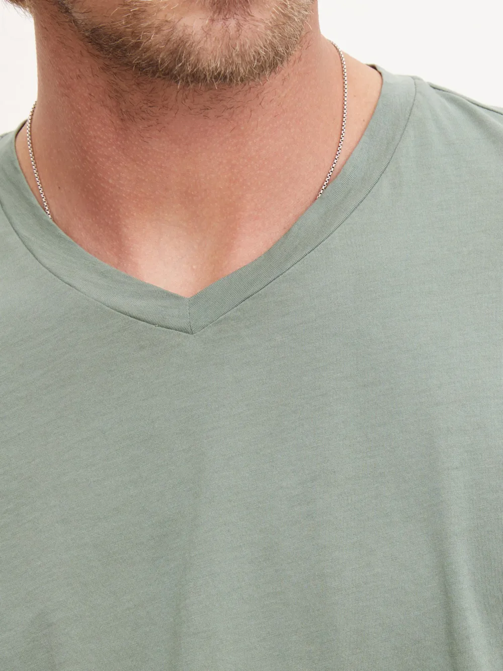 Men's Fashion Cotton V-Neck T-Shirt