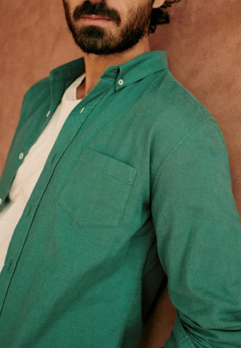 Adjustable Cuff Fastening Shirt