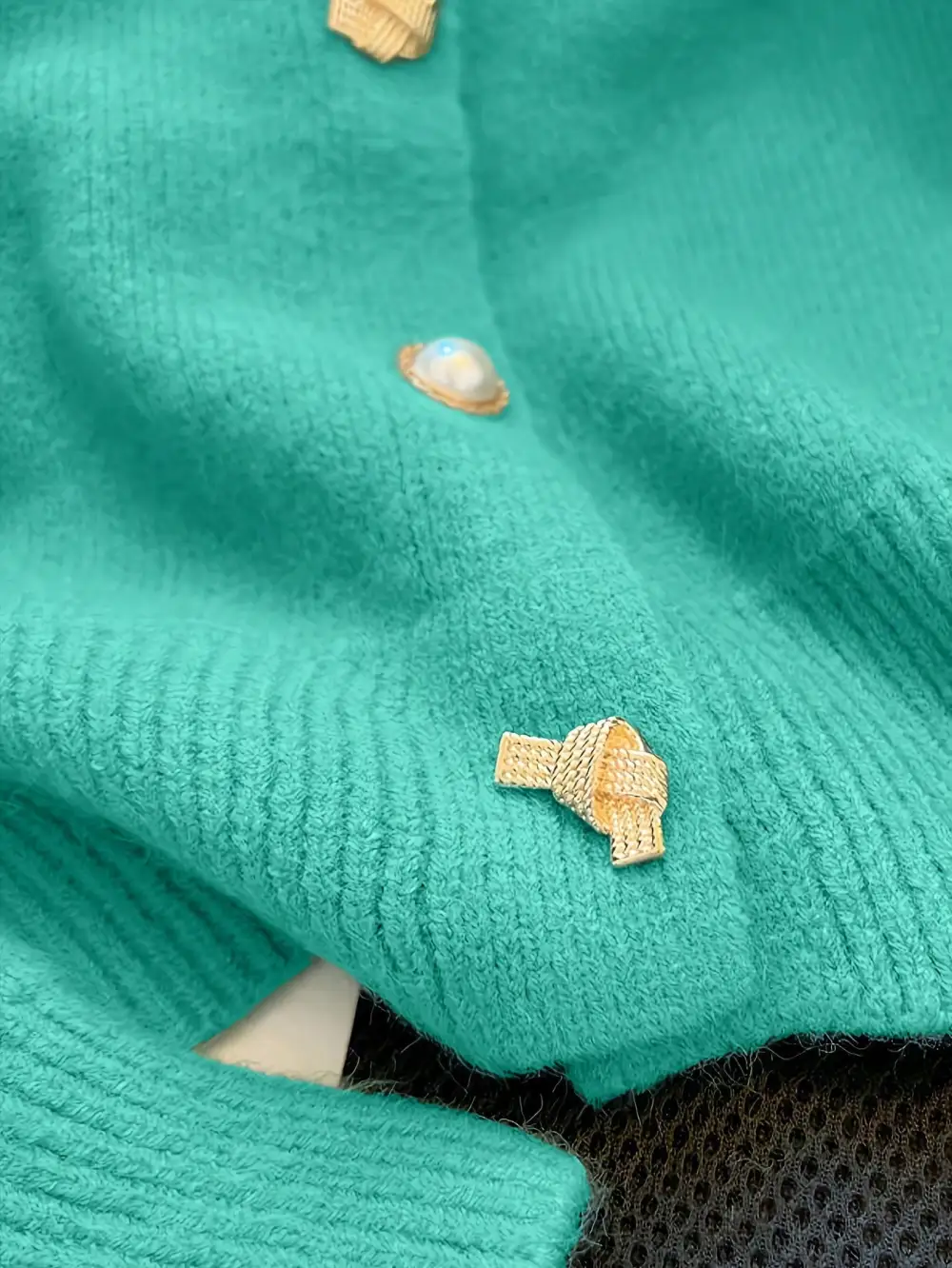 Puff Sleeve Cardigan