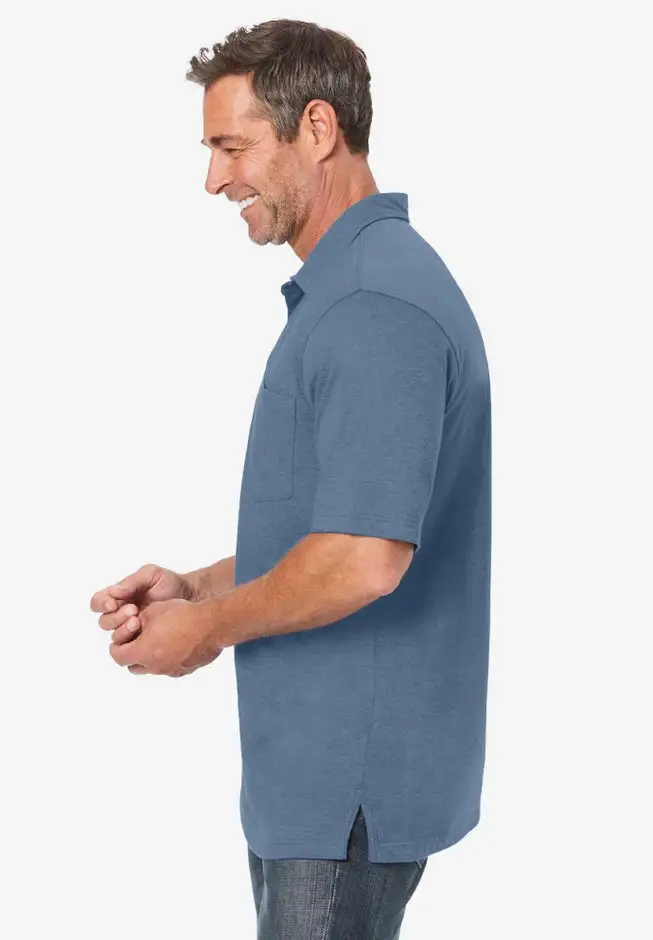 Shrink-Less™ Lightweight Polo