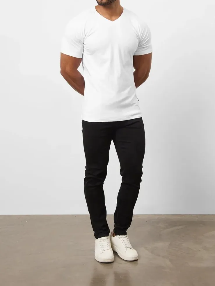 White Soft  Athletic Tees
