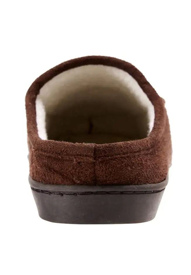 Microsuede Clog Slippers