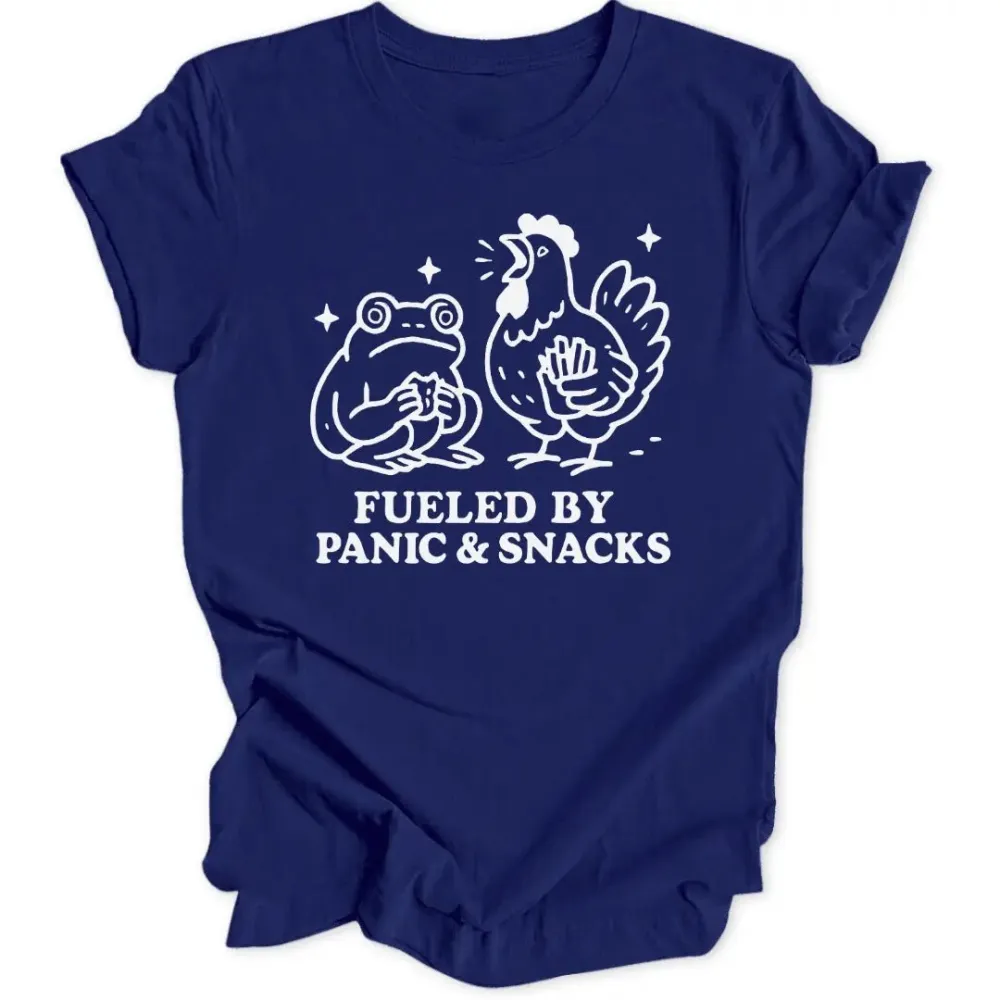 Panic And Snacks Unisex T-Shirt
