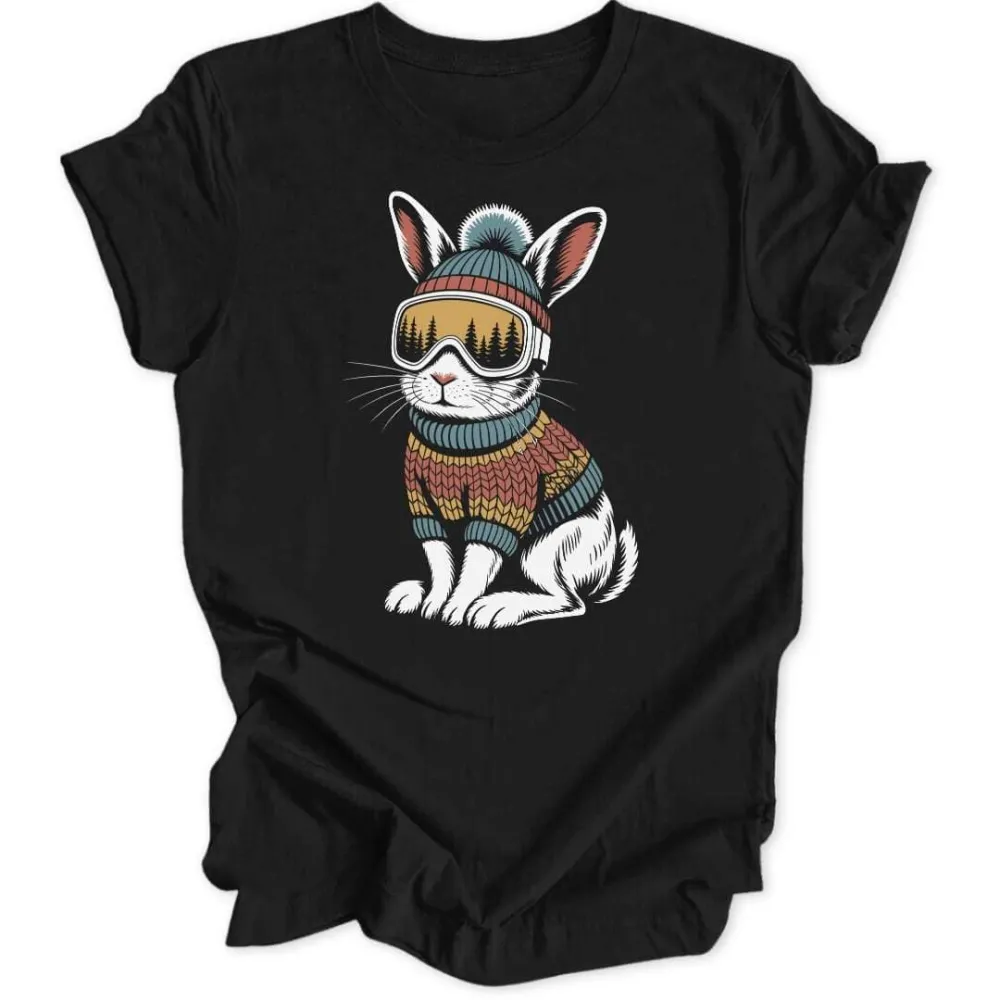 Retro Snow Bunny Unisex T-Shirt