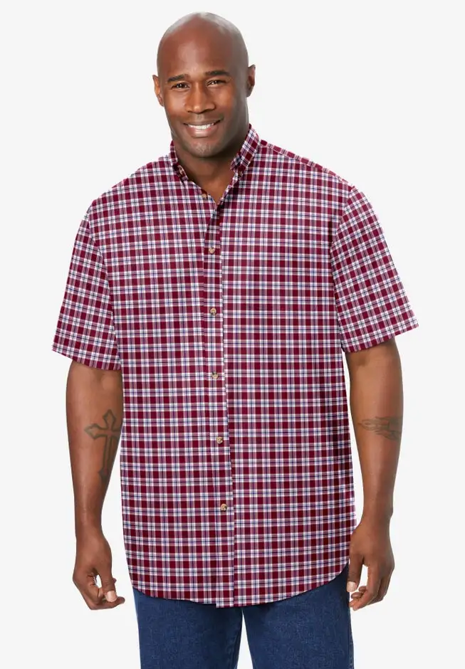 Short Sleeve Wrinkle-Free Sport Shirt