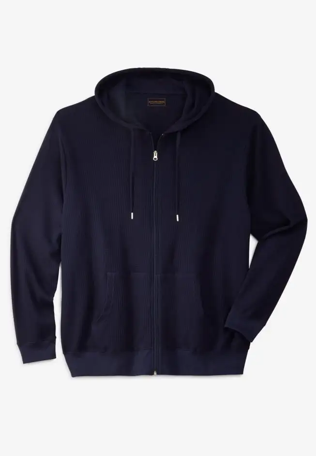 Boulder Creek™ Thermal Waffle Zip Hoodie