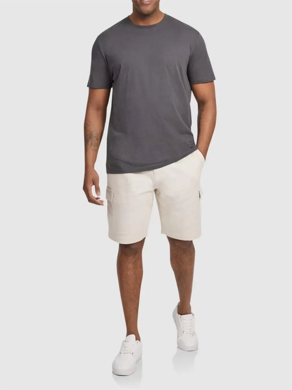CASUAL STRETCH CARGO SHORT
