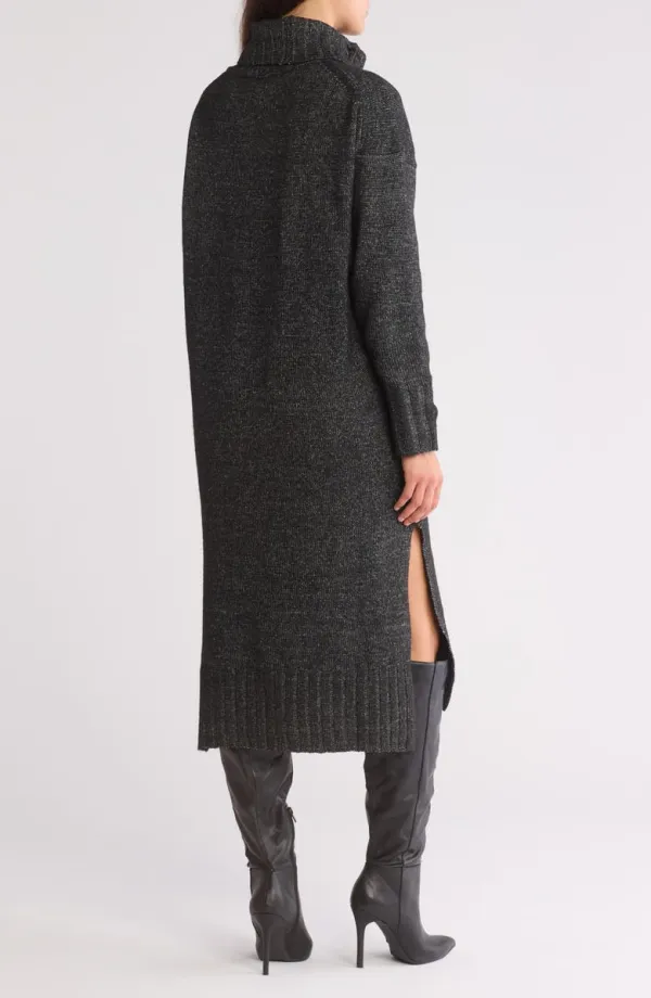 Great Smoky Mountains Long Sleeve Sweater Dress