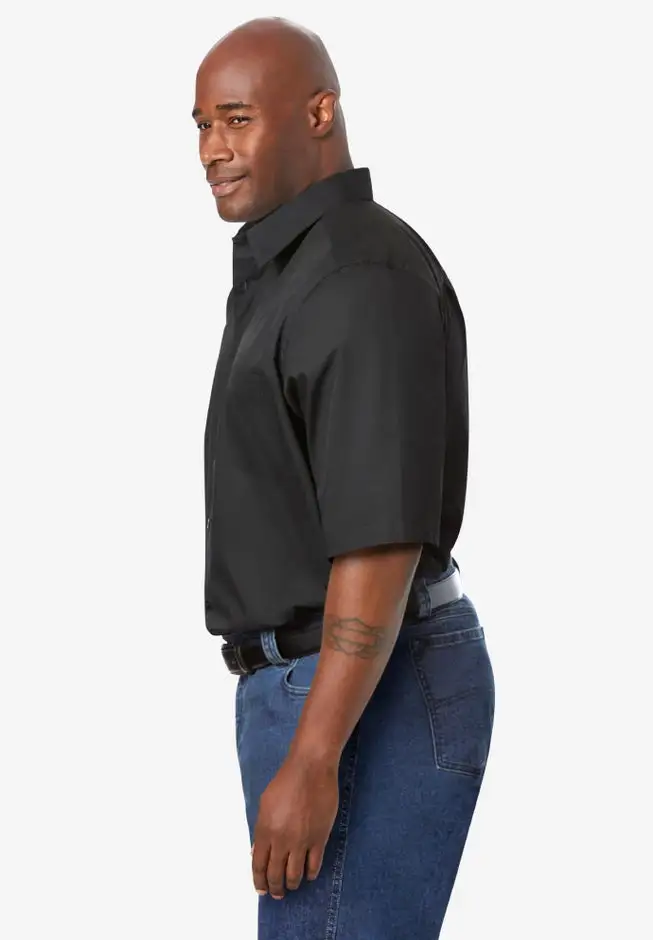 Wrinkle-Free Short-Sleeve Dress Shirt