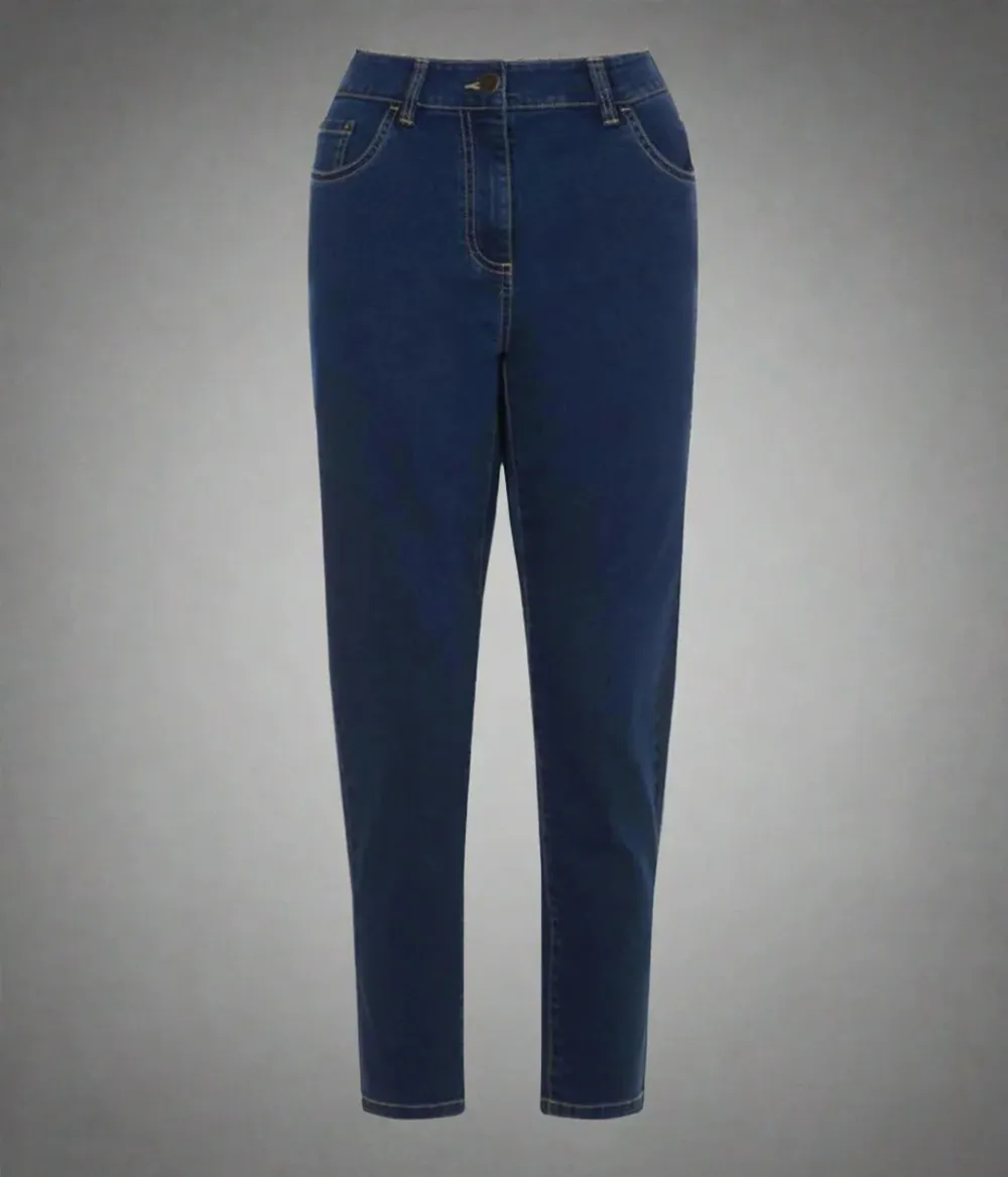 Dark Denim Slim Leg Jean