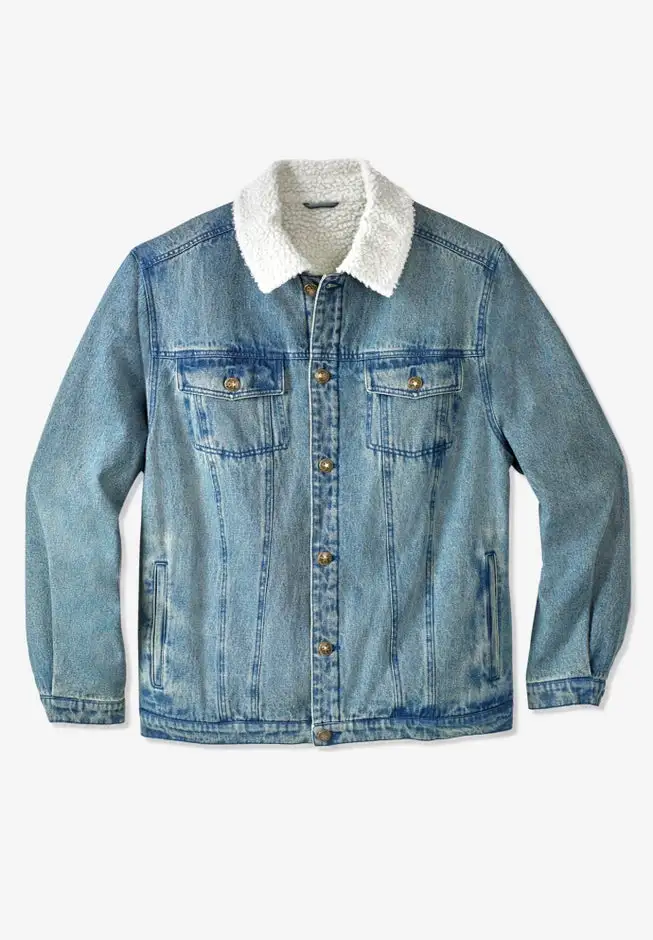 Sherpa-lined Trucker Jacket