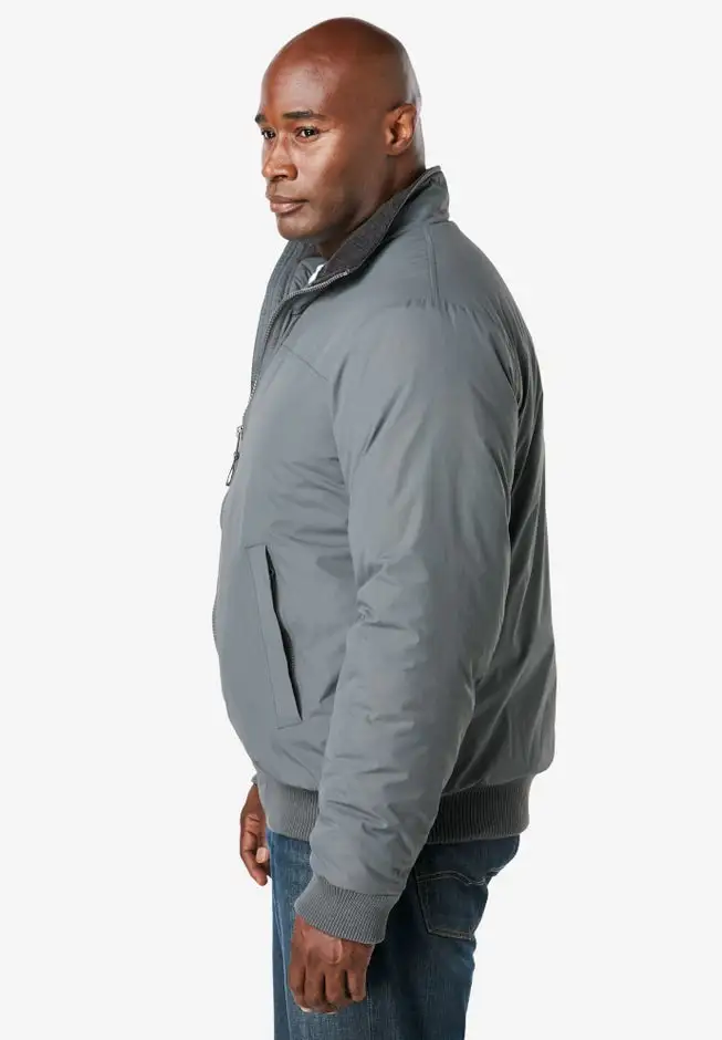 Fleece-Lined Bomber Jacket
