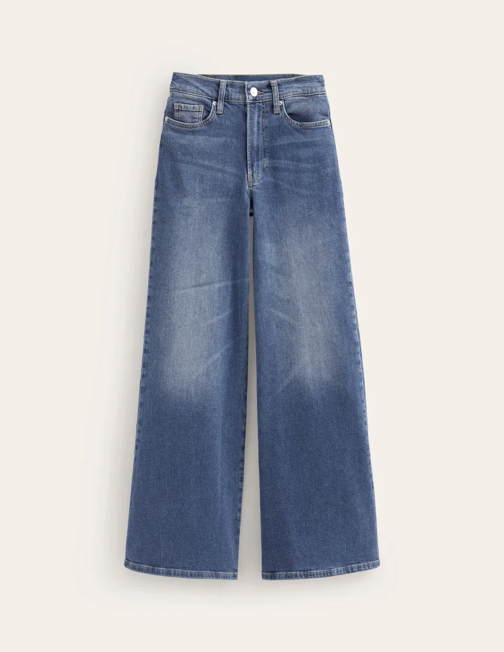 Mid - Vintage High - Rise Wide - Leg Jeans