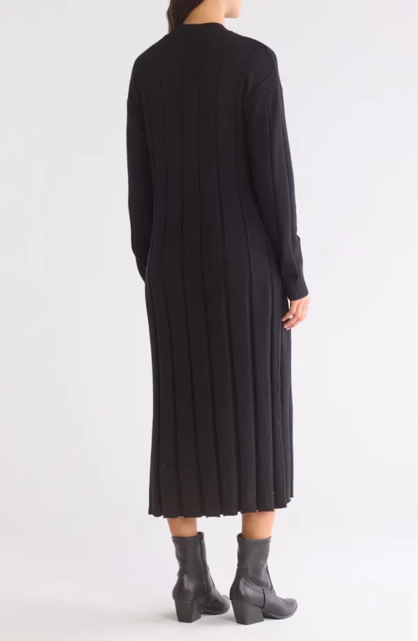 Daily Crew Neck Long Sleeve Dress