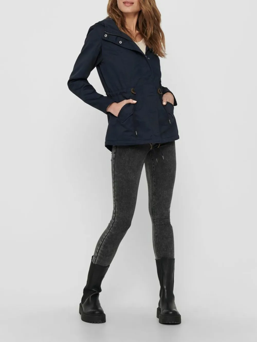 Side Pockets Between-Season Jacket