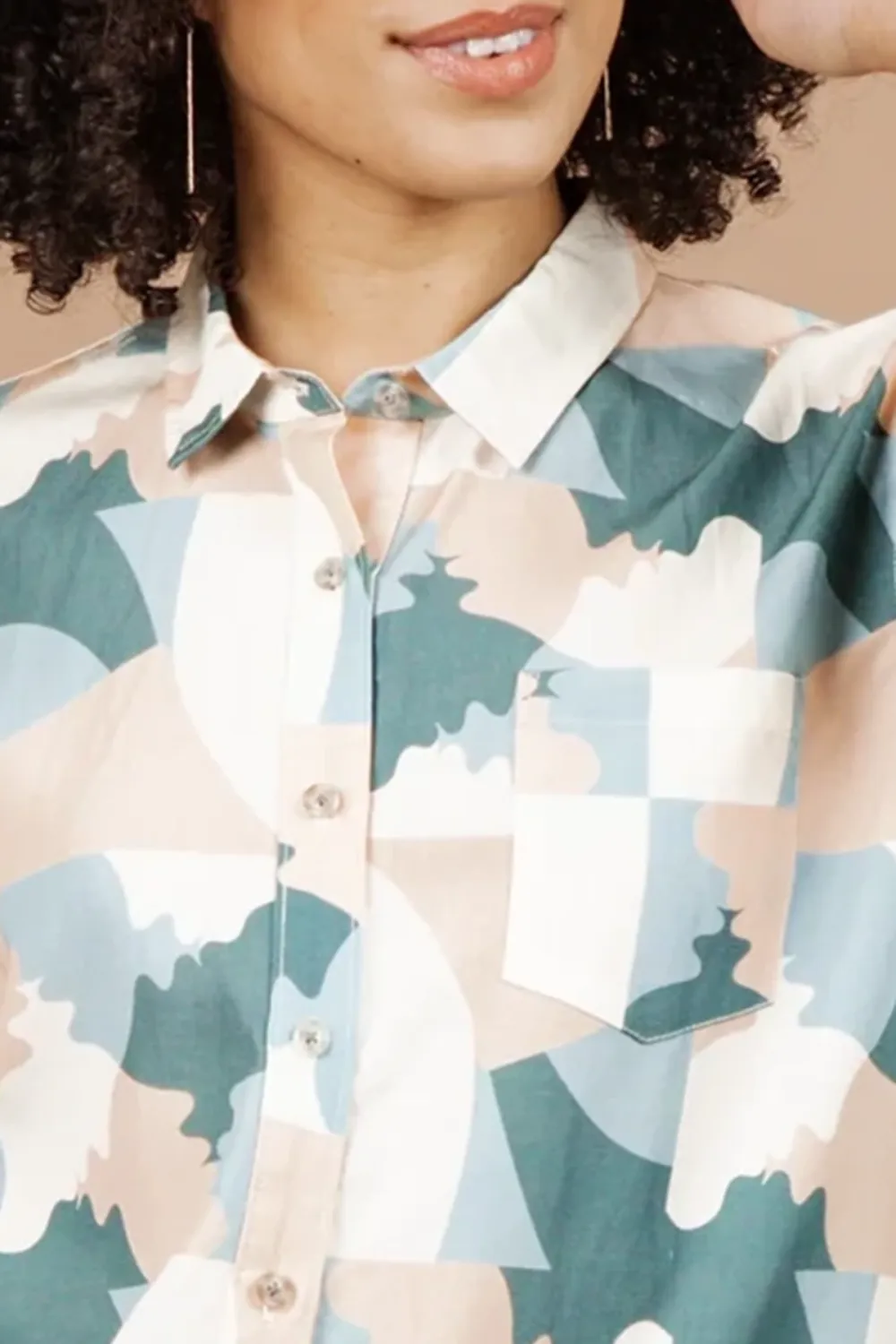 Daily Regular Color Block Shirt