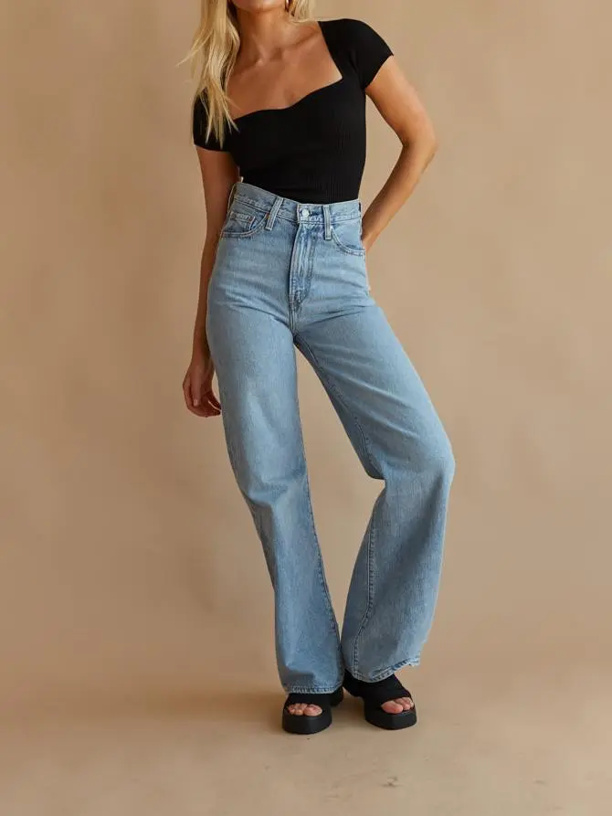 Levi's Ribcage Wide Leg Jeans Far and Wide