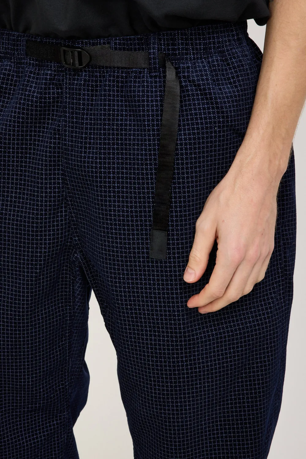 Small Plaid Casual Trousers