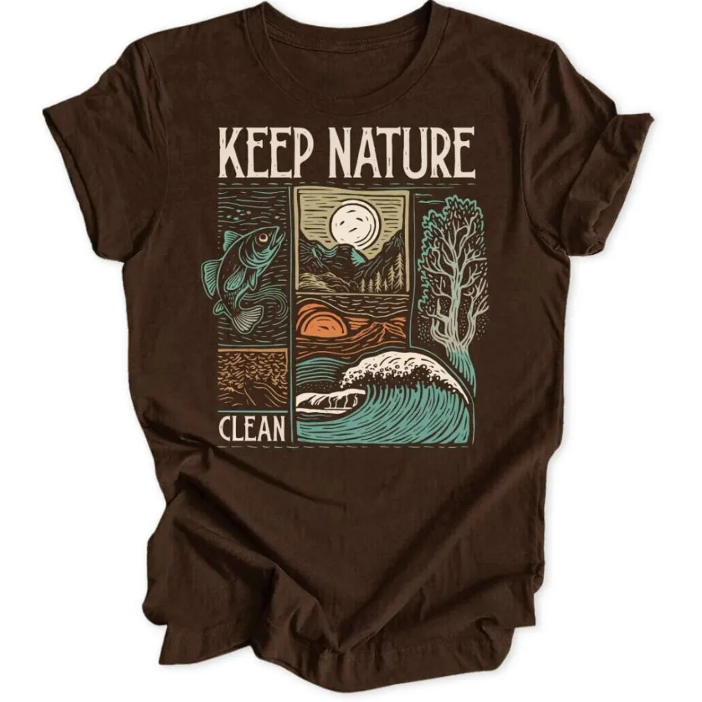 Keep Nature Clean Unisex T-Shirt