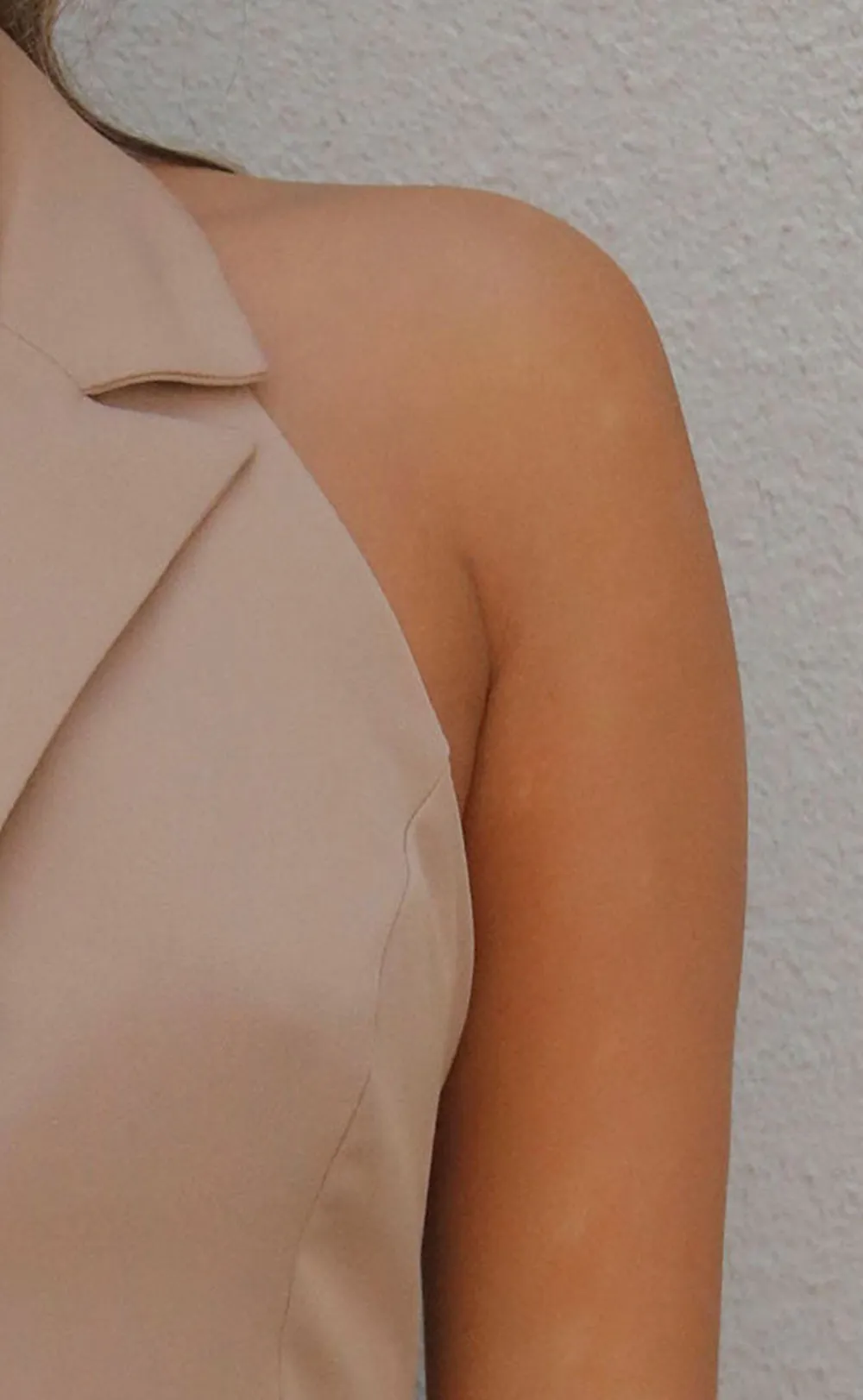 Asymmetric One Shoulder Crop Set