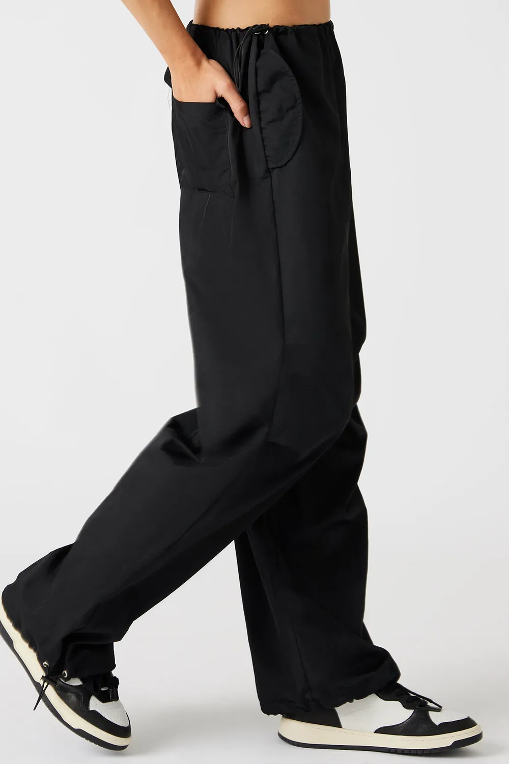 Nylon Pant Black