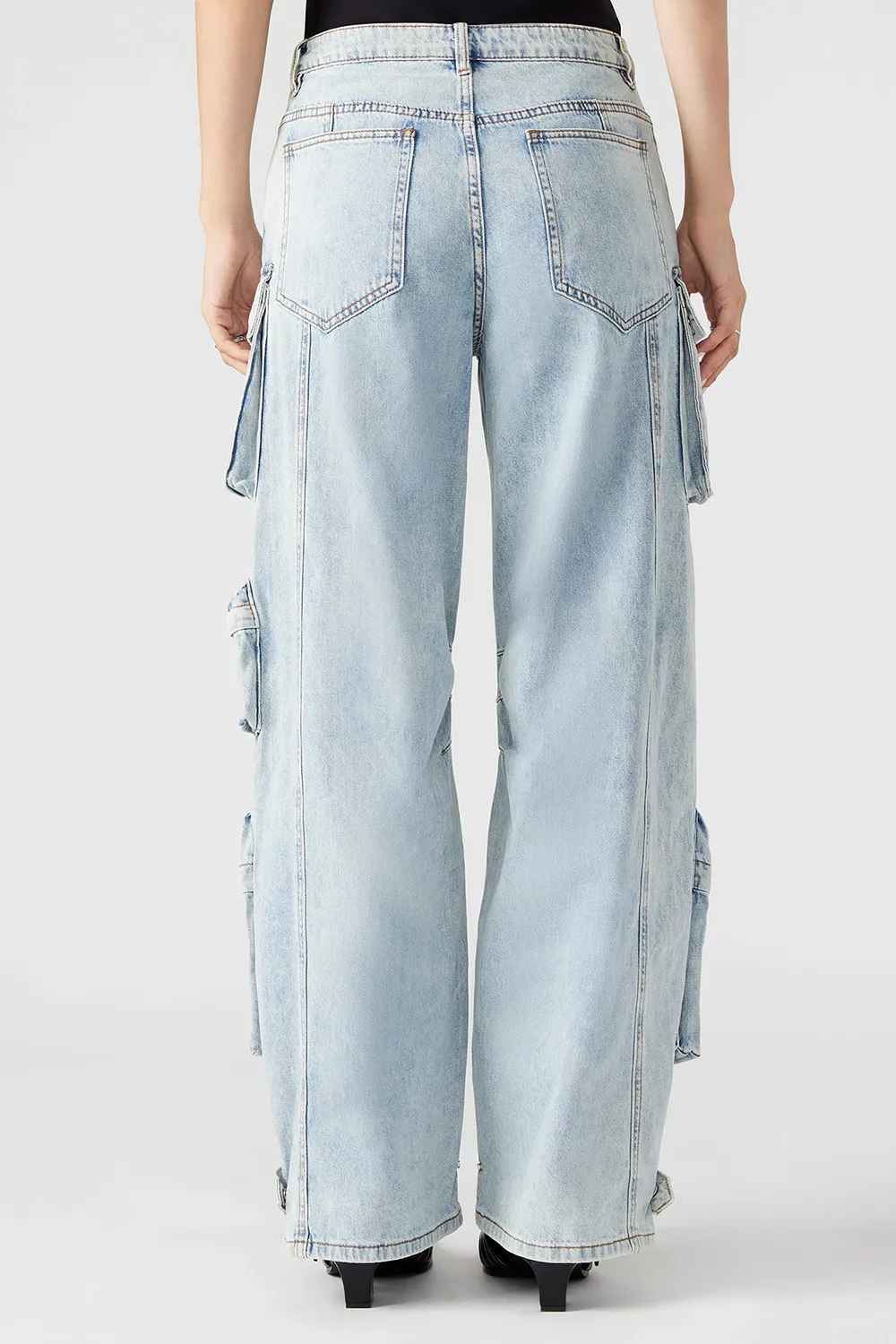 Two Side Pockets Denim Pant