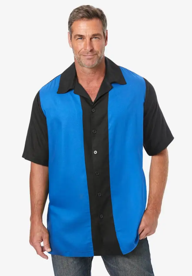 Colorblock Camp Shirt