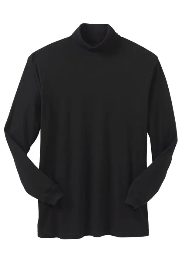 Turtleneck Long-Sleeve Tee