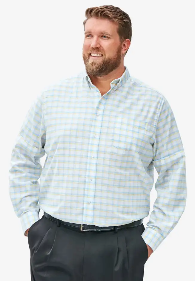 Wrinkle-Free Oxford Dress Shirt