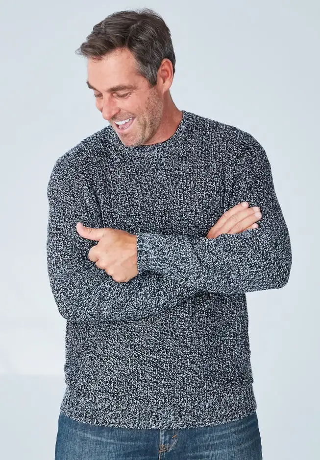 Shaker Knit Crewneck Sweater