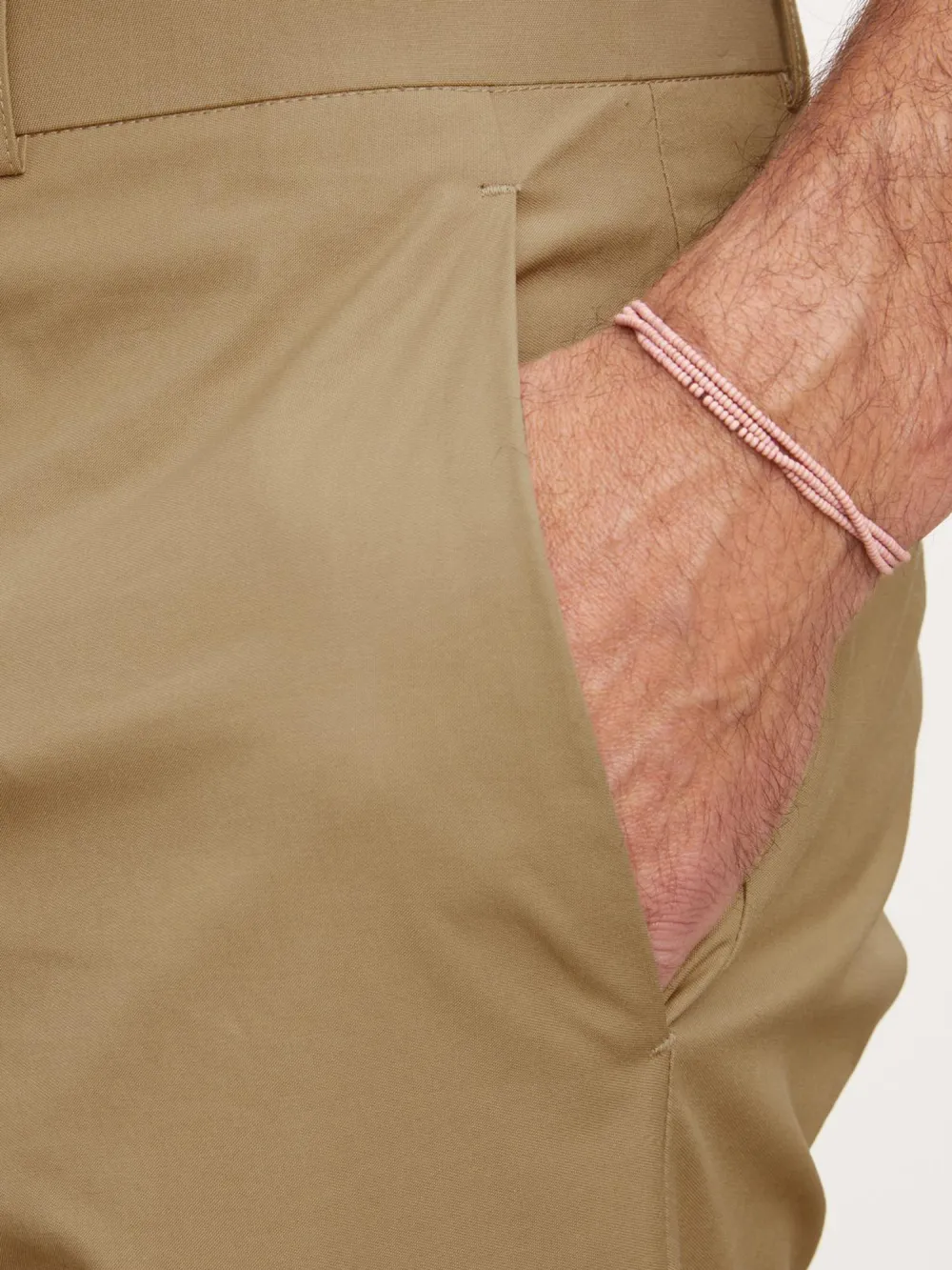 Men's Solid Color Business Suit Commuter Pants