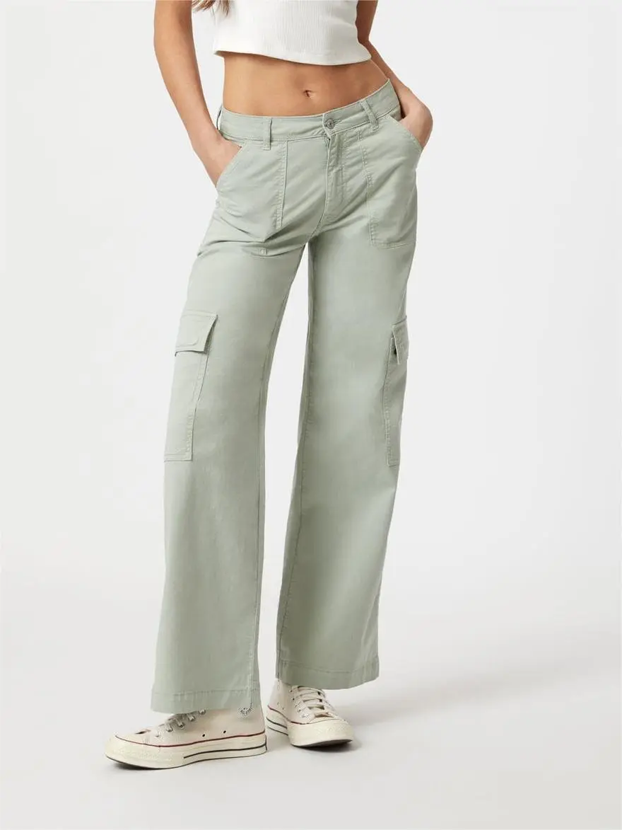 Straight Leg Cargo Pants