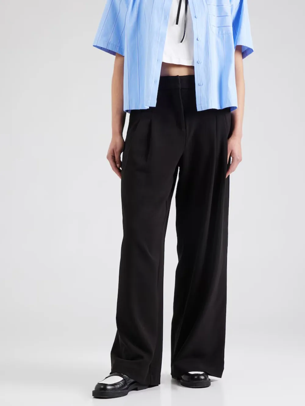 Wide-Leg Casual Style Pants