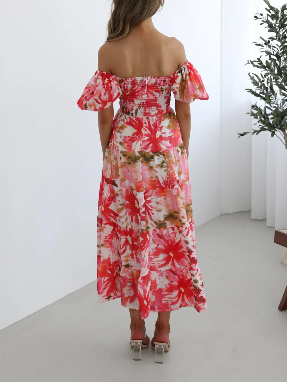 Floral Casual Style Dress