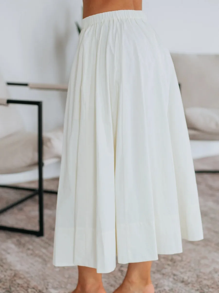 Flowy Midi Skirt