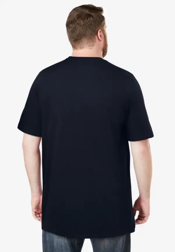 Heavyweight Longer-Length Pocket Crewneck T-Shirt