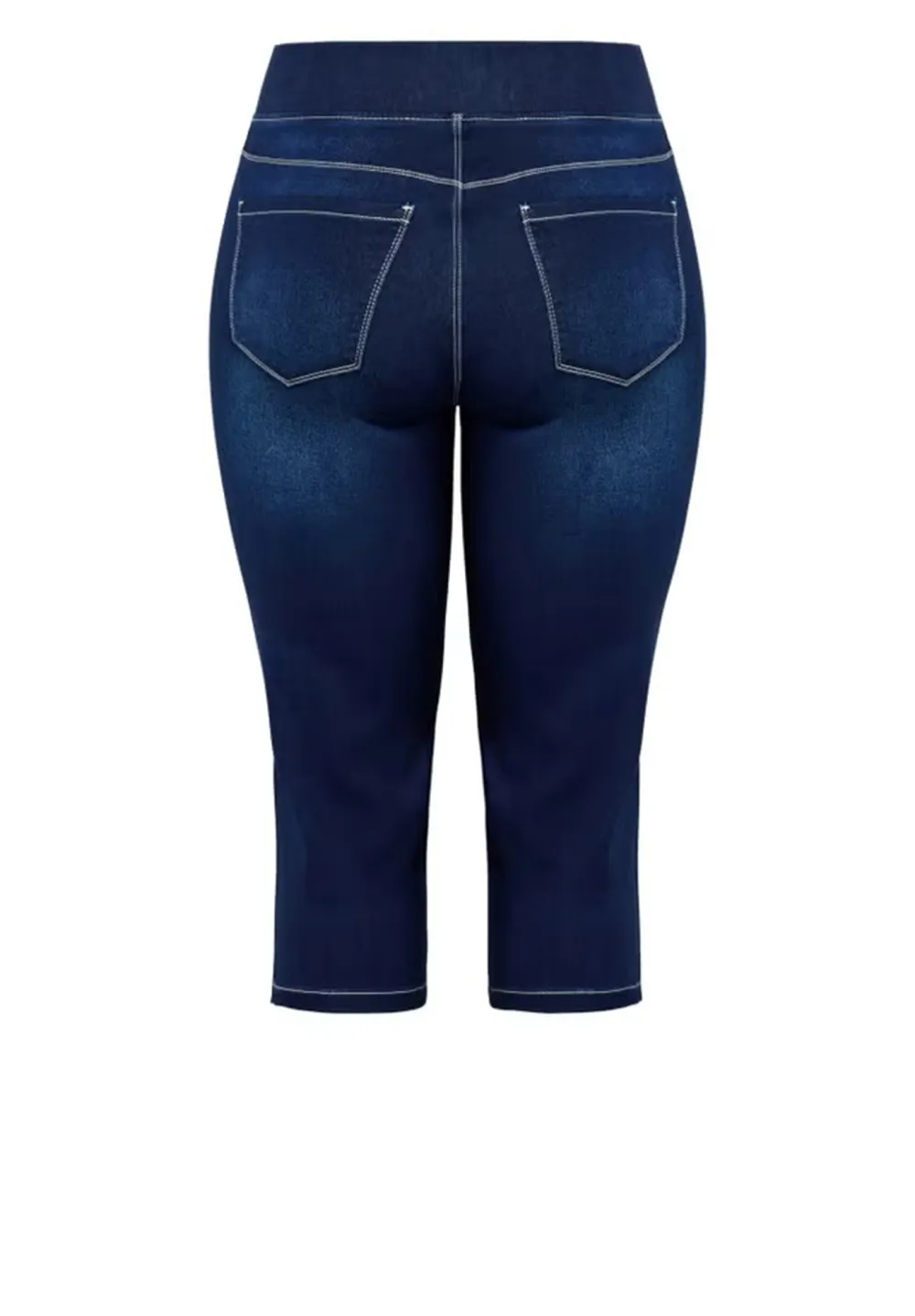 Stretch Cropped Pants, Long Pants