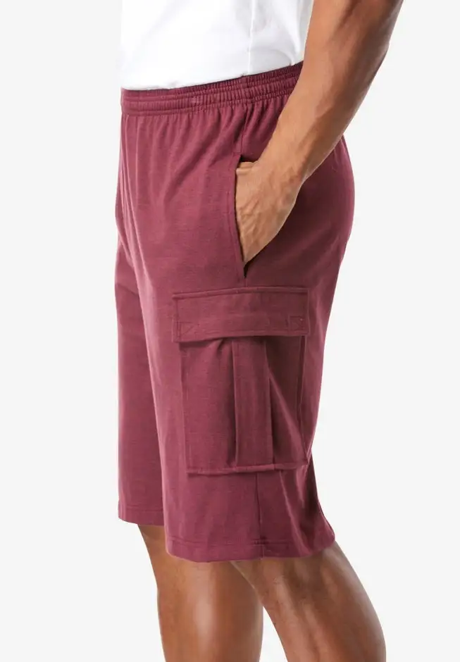 Lightweight Jersey Cargo Shorts