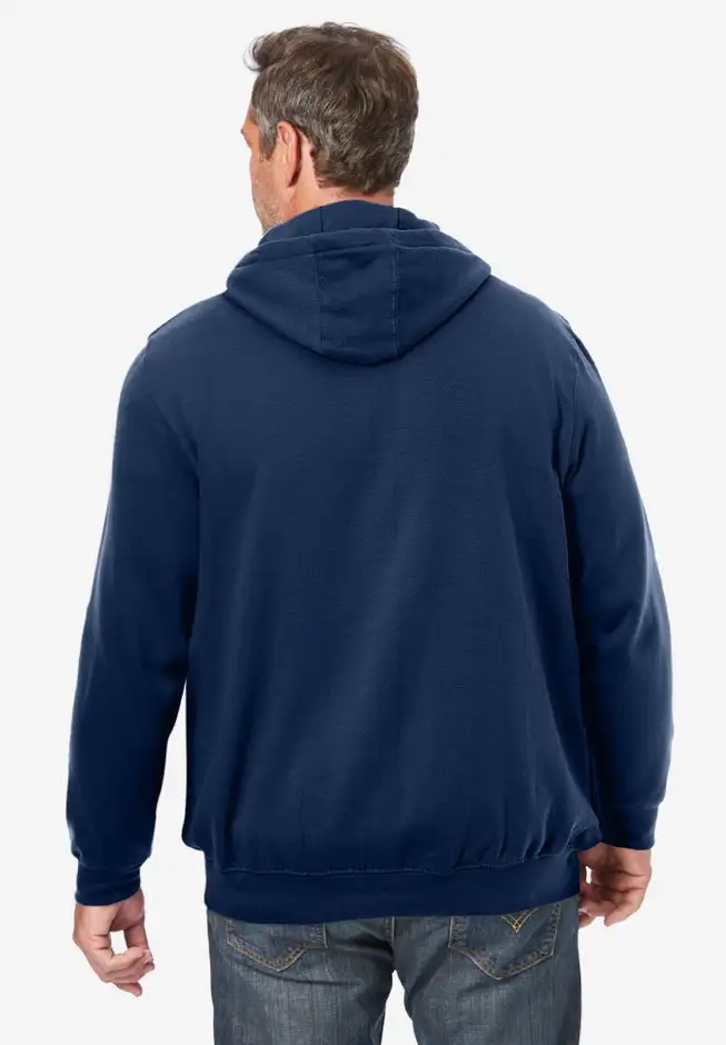 Fleece Zip-Front Hoodie