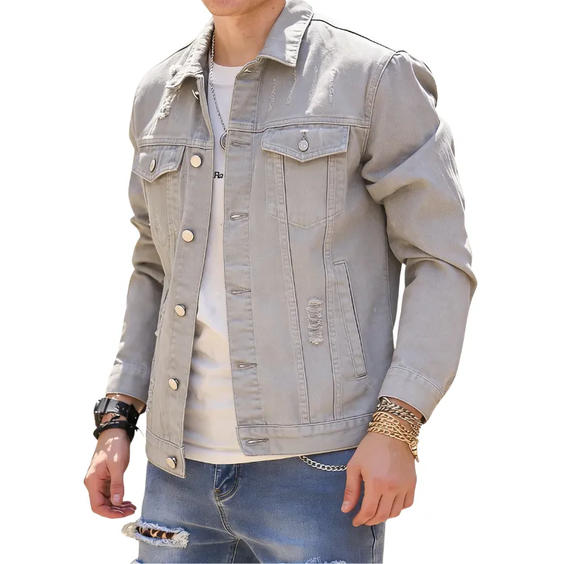 Men's Streetwear Denim Jacket