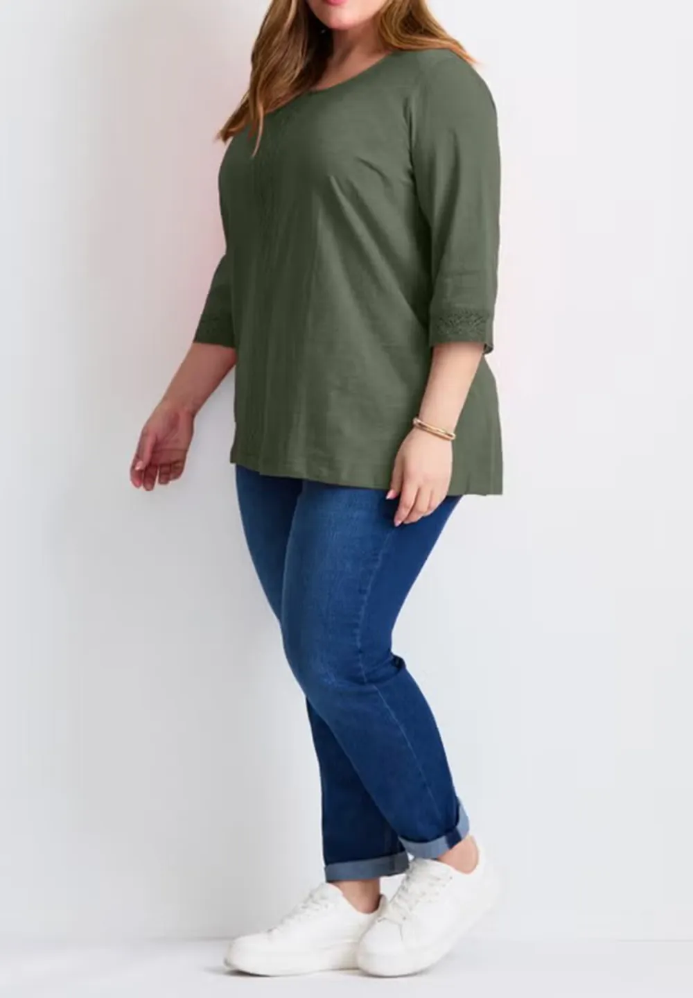 Cotton Knitted T-Shirt