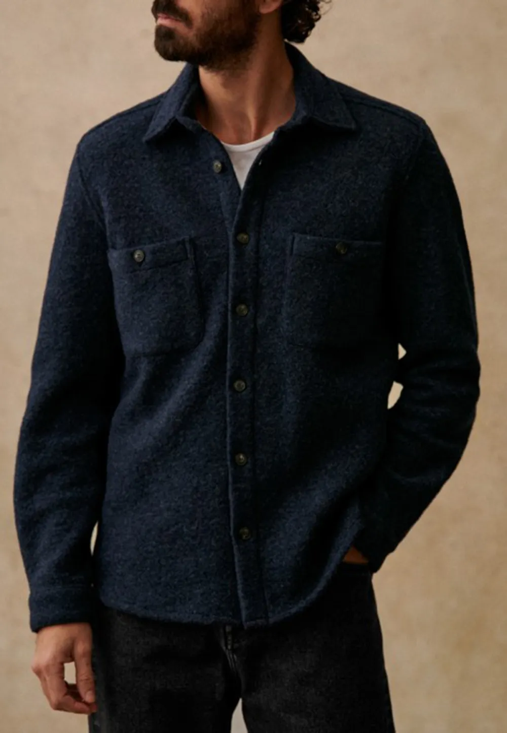 Buttoned Fastening Shirt
