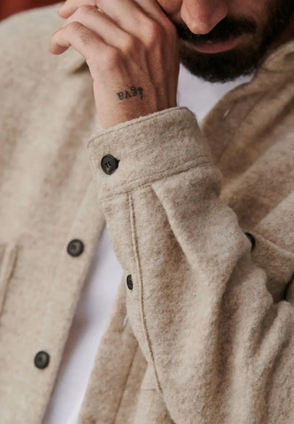 Buttoned Fastening Shirt